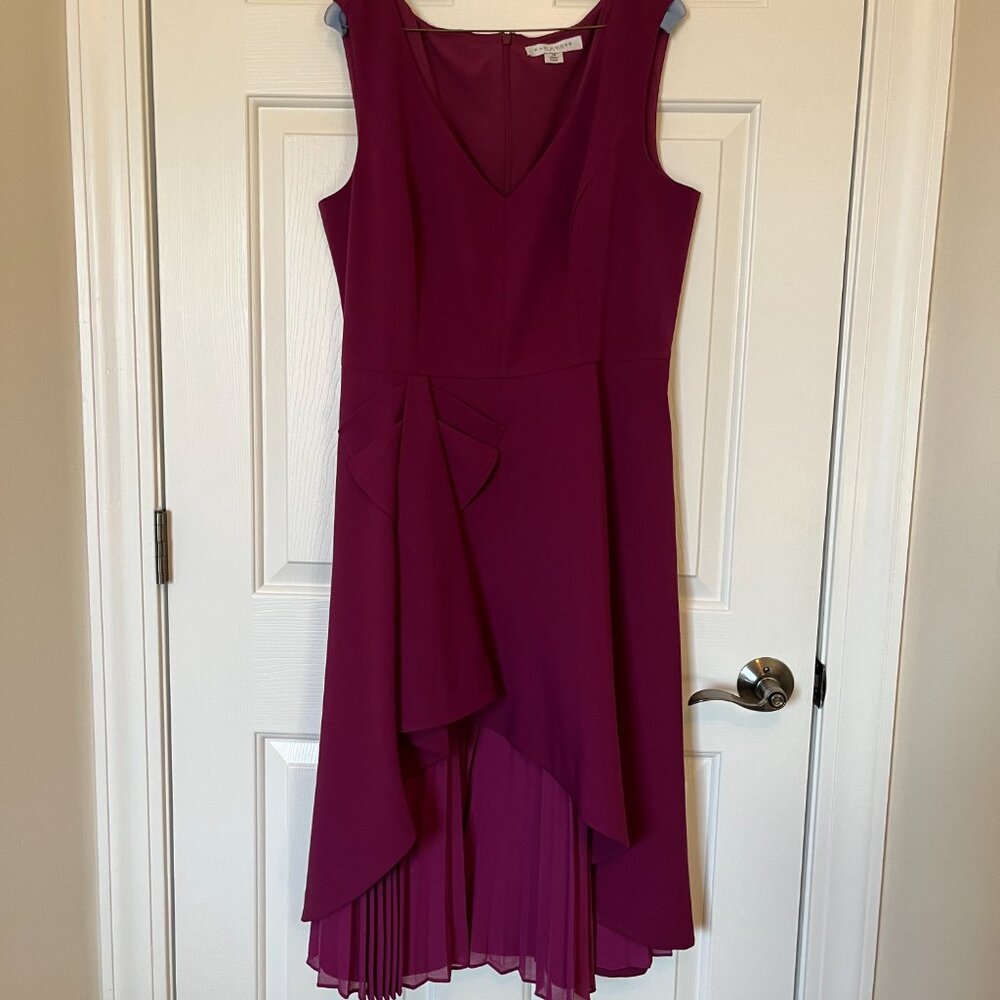 Kay Unger Begonia midi dress in Boysenberry - Picture 4 of 4